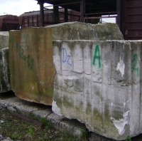 Скульптурные блоки песчаников