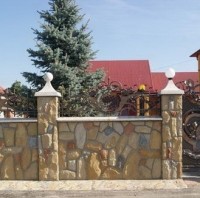 Заборы из ямпольского бута и других камней